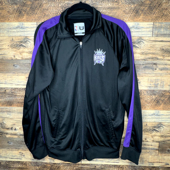 NBA Other - NBA Sacramento Kings Men's Size Large Jacket Lightweight Polyester with Pockets